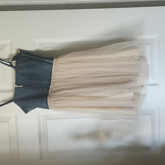 Mustard seed  denim corset dress - Picture 5 of 5